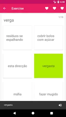 Portuguese Spanish Dictionary android App screenshot 2